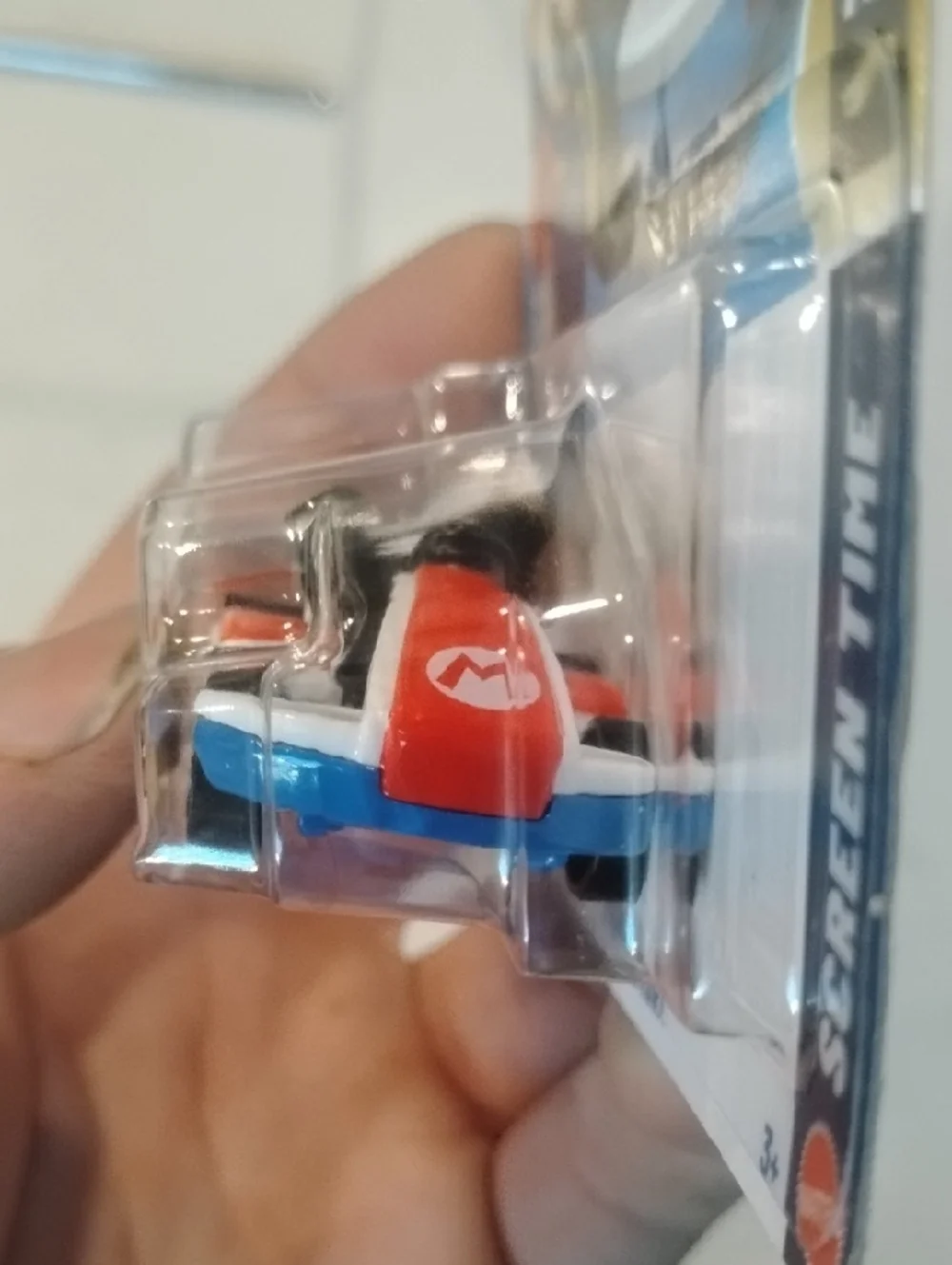 Mattel Hot Wheels Mario Kart Standard Kart - Red, Blue & Yellow